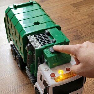 4-Piece Toddler Vehicle Toy Set with Lights & Siren Sounds